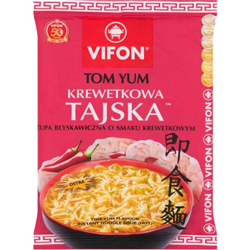 VIFON ZUPA BŁYSKAWICZNA KREWETKOWA TAJSKA 70g