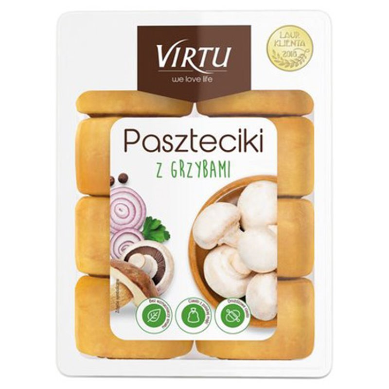 VIRTU DANIE PASZTECIKI Z GRZYBAMI 250g