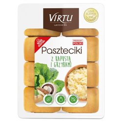 VIRTU DANIE PASZTECIKI Z KAPUSTĄ I GRZYBAMI 250g