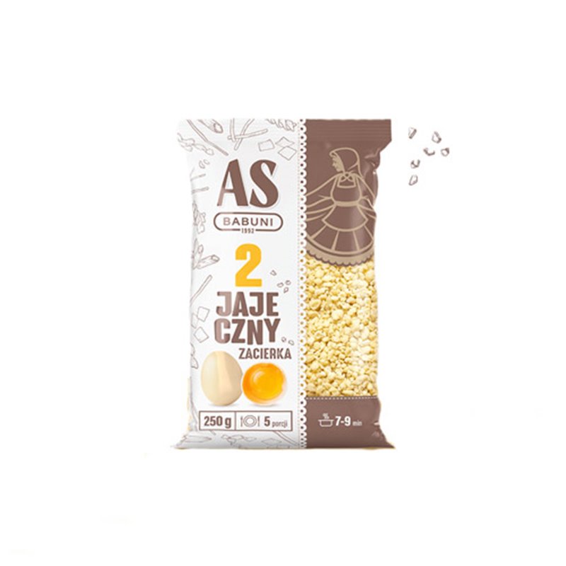 AS BABUNI MAKARON ZACIERKA 250g