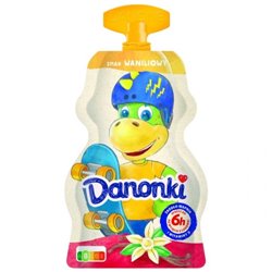 DANONE SEREK DANONKI SASZETKA WANILIA 70g