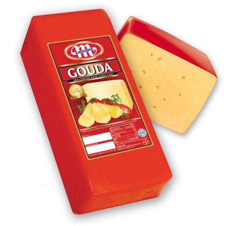 MLEKOVITA SER BLOK GOUDA DOJRZEWAJĄCA ~3,2kg