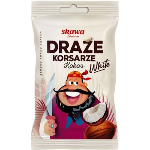 SKAWA DRAŻE KOKOSOWE WHITE 70g