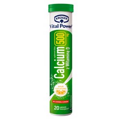 KRUGER TABLETKI MUSUJĄCE CALCIUM+WIT D 84g