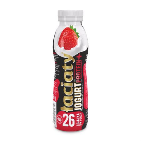 MLEKPOL NAPÓJ ŁACIATY PROTEINOWY 26G TRUSKAWKA 360g