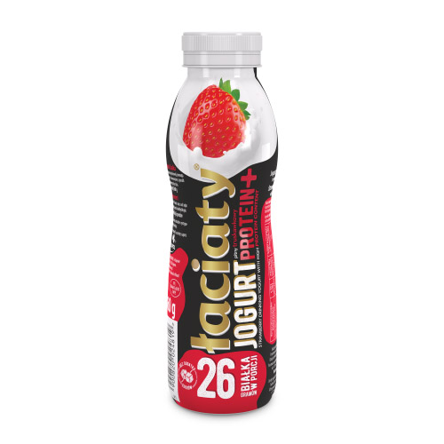 MLEKPOL NAPÓJ ŁACIATY PROTEINOWY 26G TRUSKAWKA 360g