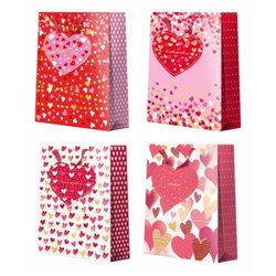 TORBA PREZENTOWA WALENTYNKOWA 17,7x9,8x22,8CM