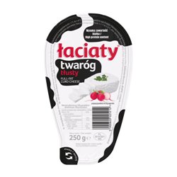 MLEKPOL SER TWARÓG ŁACIATY TŁUSTY 8% 250g