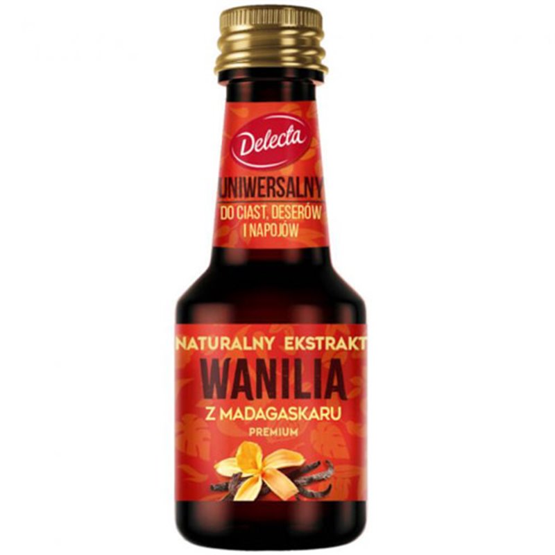 DELECTA AROMAT NATURALNY WANILIA Z MADAGASKARU EKSTRAKT 30ml