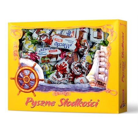 DOBOSZ CZEKOLADKI MLECZKO MIX 800g