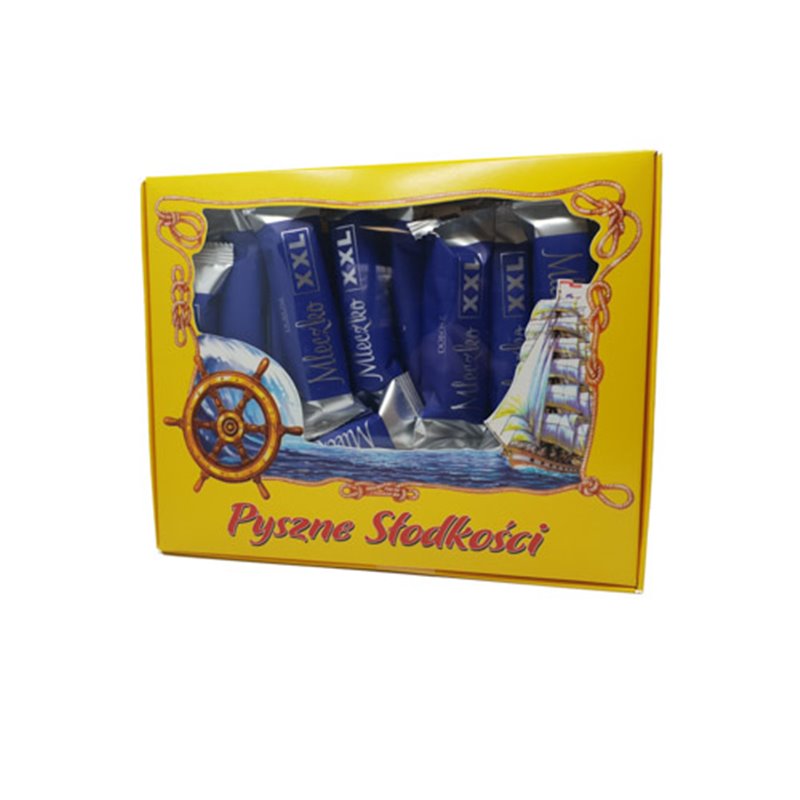 DOBOSZ CZEKOLADKI MLECZKO XXL W CZEKOLADZIE 800g