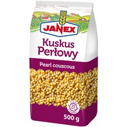JANEX KASZA KUSKUS PERŁOWY 500g