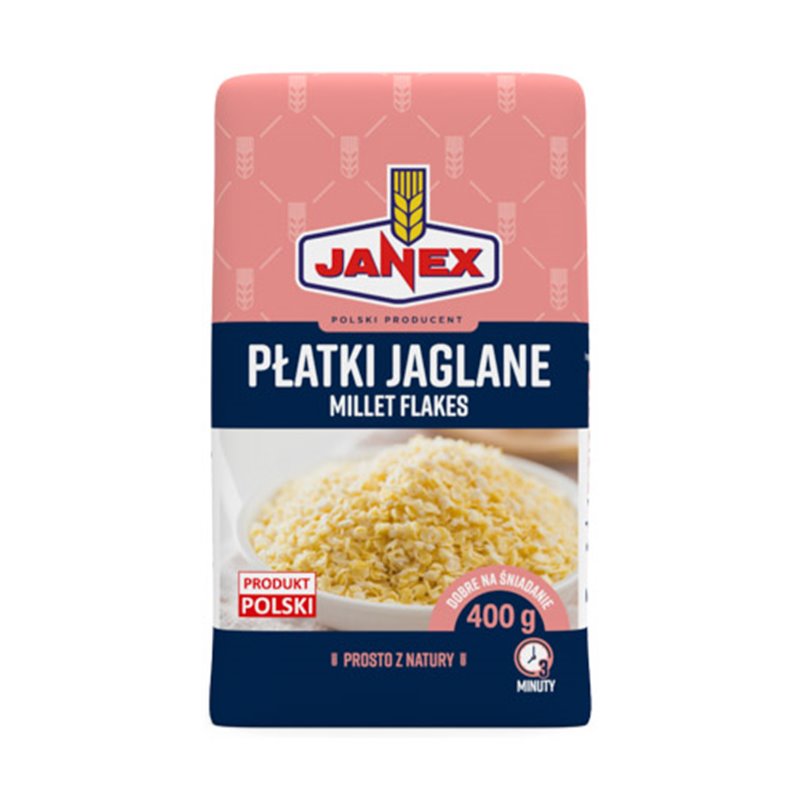 JANEX PŁATKI JAGLANE 400g