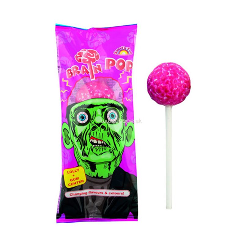 SWEET N FUN LIZAK MÓZG BRAIN POP 16g