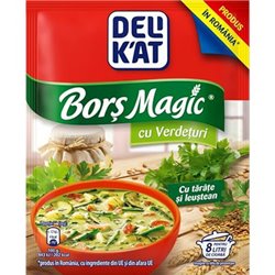 DELIKAT PRZYPRAWA BORS MAGIC CU VERDETURI ZIOŁOWY 65G