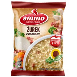 AMINO ZUPA BŁ ŻUREK Z BOCZKIEM 64g