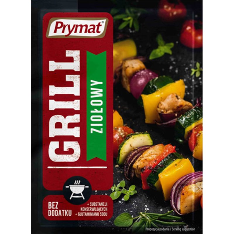 PRYMAT PRZYPRAWA DO GRILLA ZIOŁOWA 20g