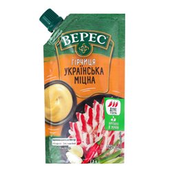 VERES MUSZTARDA UKRAIŃSKA MOCNA 120g