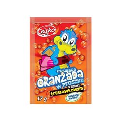 CELIKO NAPÓJ ORANŻADA TRUSKAWKOWA W POSZKU 17g