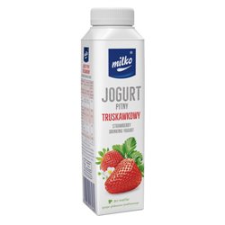 MLEKPOL JOGURT PITNY MILKO TRUSKAWKA 330g