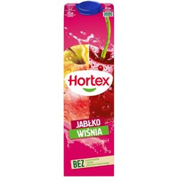 HORTEX SOK JABŁKO WIŚNIA 1L