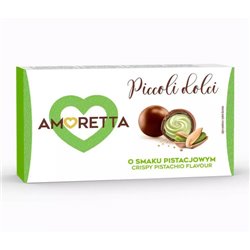 MIESZKO BOMBONIERKA AMORETTA PICCO PISTACJA 155g