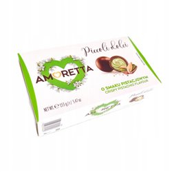 MIESZKO BOMBONIERKA AMORETTA PICCO PISTACJA 155g