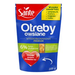 SANTE OTRĘBY OWSIANE WYSOKOBŁONNIKOWE 200g