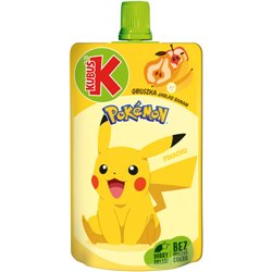 KUBUŚ MUS POKEMON GRUSZKA BANANA 100g