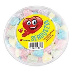 JEDNOŚĆ CUKIERKI PUDROWE SERDUSZKA 120g