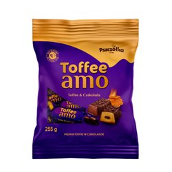 PSZCZÓŁKA CUKIERKI TOFFEE AMO 255g