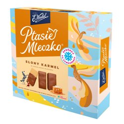 WEDEL PTASIE MLECZKO SŁONY KARMEL 340g