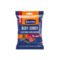 TARCZYŃSKI ZAKĄSKA JERKY PROTEIN SUSZONA WOLOWINA 25g