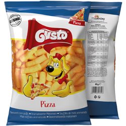 GUSTO CHRUPKI KUKURYDZIANE PUFULETI PIZZA 80g