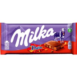 MILKA ΣΟΚΟΛΑΤΑ MILKA DAIM 100ΓΡ