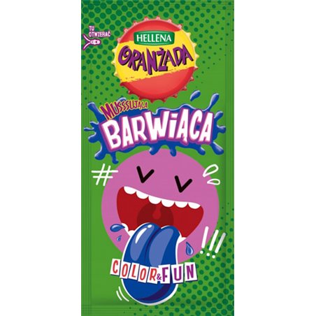 HELLENA NAPÓJ ORANŻADA BARWIĄCA W POSZKU 6g