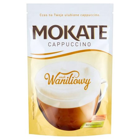 MOKATE CAPPUCCINO WANILIOWE 110g