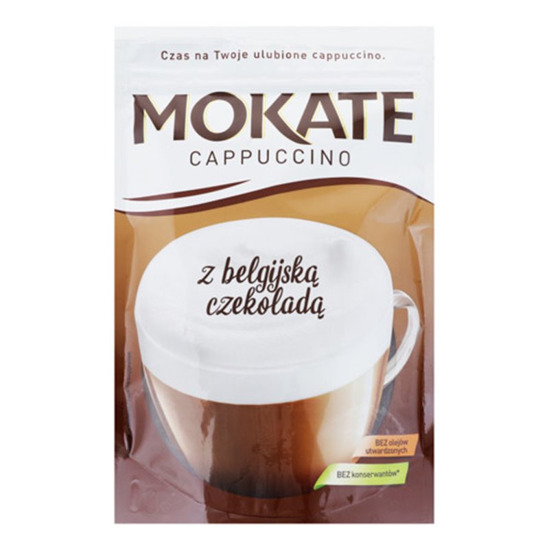 MOKATE CAPPUCCINO CZEKOLADOWE 110g