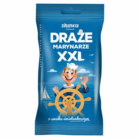 SKAWA DRAŻE ŚMIETANKOWE XXL 130g