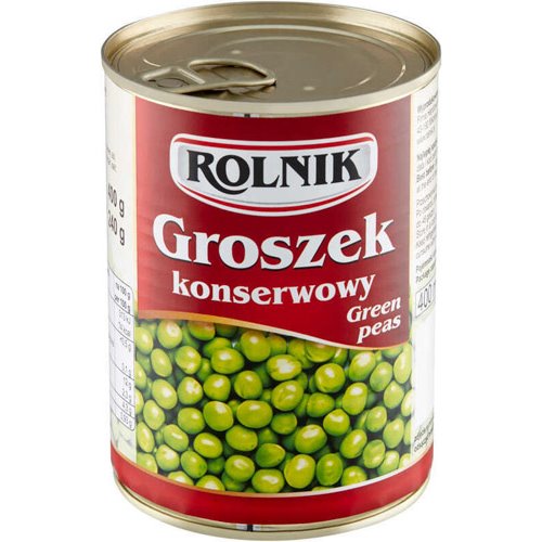 ROLNIK GROSZEK KONSERWOY 240/400g