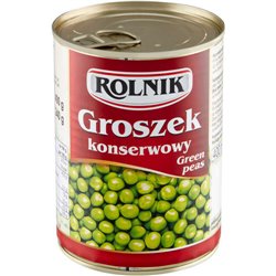 ROLNIK GROSZEK KONSERWOY 240/400g