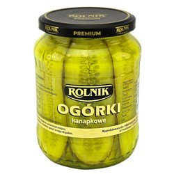ROLNIK OGÓRKI KANAPKOWE 670g/720ml