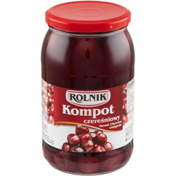 ROLNIK KOMPOT CZEREŚNIOWY 900ml/900g