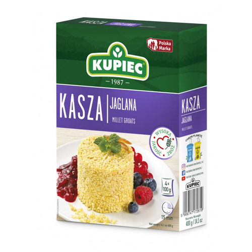 KUPIEC KASZA JAGLANA 4x100g 400g