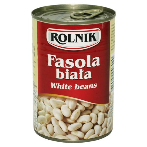 ROLNIK FASOLA BIAŁA KONSERWOWA 400g/425ml