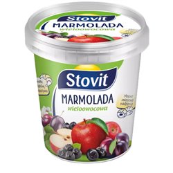 STOVIT MARMOLADA WIELOOWOCOWA MIĘKKA KUBEK 600g