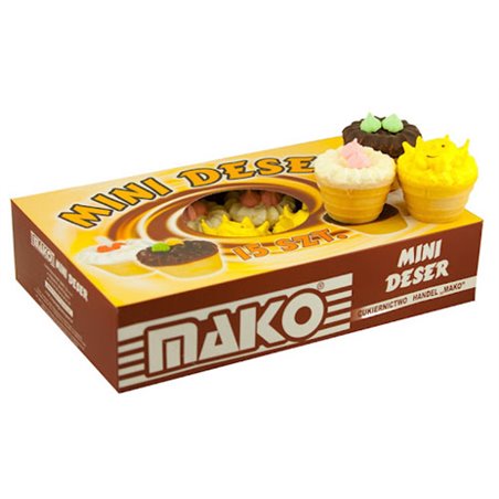 MAKO LODY CIEPŁE MURZYNKI MINI DESER