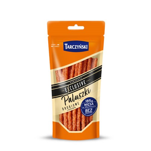 TARCZYŃSKI KABANOS PALUSZKI DROBIOWE Z WIEPRZOWINĄ 95g