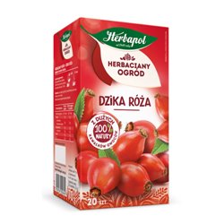 HERBAPOL HERBATA HERBACIANY OGRÓD DZIKA RÓŻA 20x3,5g 70g