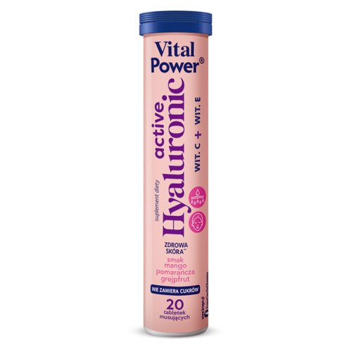 KRUGER TABLETKI MUSUJĄCE ACTIVE HYALURONIC 84g